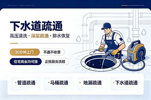 焦作下水道疏通